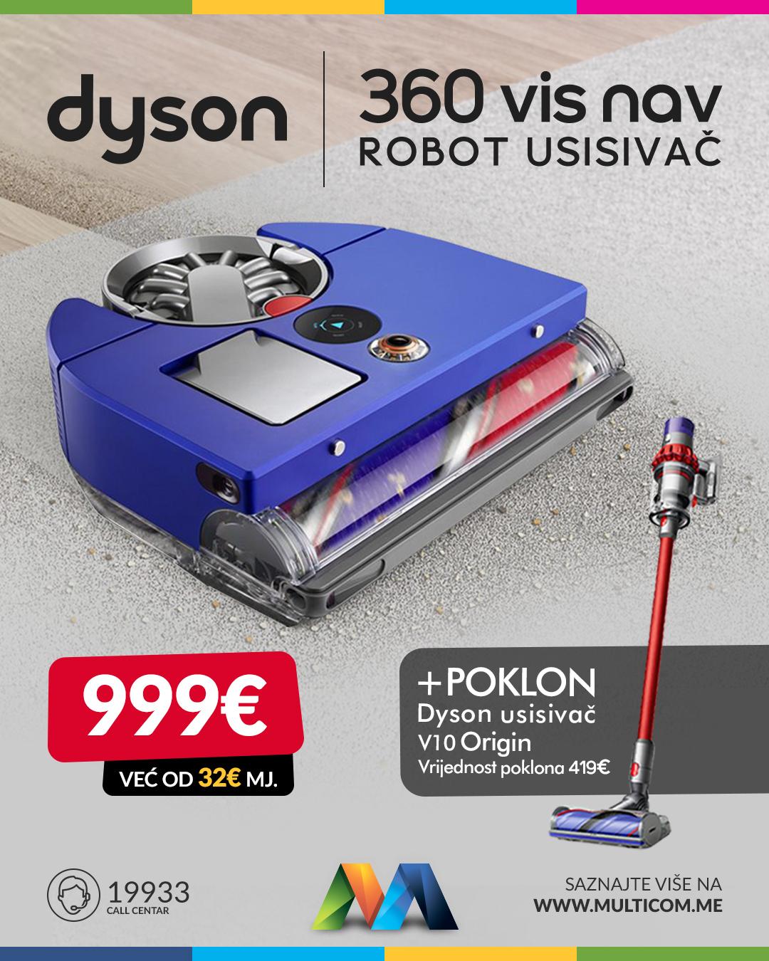 Dyson robot plus poklon 4.2.